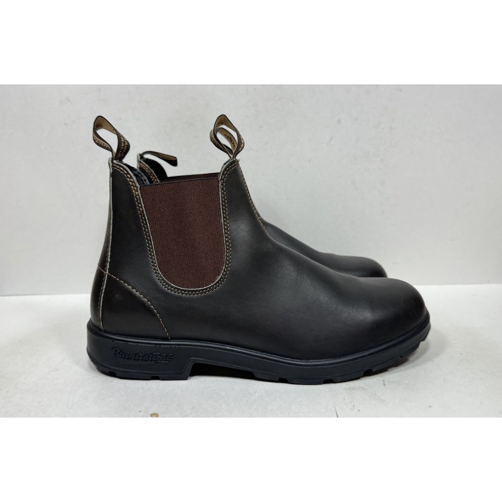 Blundstone 500 Original Chelsea Boots Men's Size 12 USA / 11 AU Stout Brown